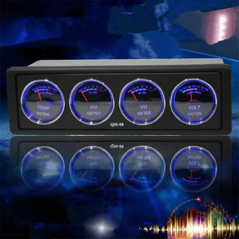 Auto modifikācijas multi-function auto audio spektra analizatora Temperatūras un sprieguma audio stāvokļa monitoringu auto spektra analizēt