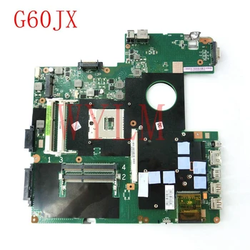 G60JX mainboard REV2.0 ASUS G60J G60JX Klēpjdators mātesplatē DDR3 PGA989 69N0GZM10C05-1 Testēti Strādā Arī bezmaksas piegāde