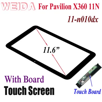 WEIDA Touch Digitizer HP PAVILION X360 11N 11-n010dx Ar Touch Valdes 11.6