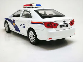 1:32 Camry Policijas Lējumiem rotaļu Automašīnas Modeli, Rotaļlietas Transportlīdzekļa Pull Atpakaļ Skaņas Vieglās Automašīnas, rotaļlietas, dāvanas bērniem bērnu