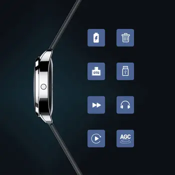 JNN S8 Micro Ieraksta Pen Mini Aproce Profesionālā HD Skatīties Ieraksti Aproce Balss Kontroles Pierādījumus Savācējs