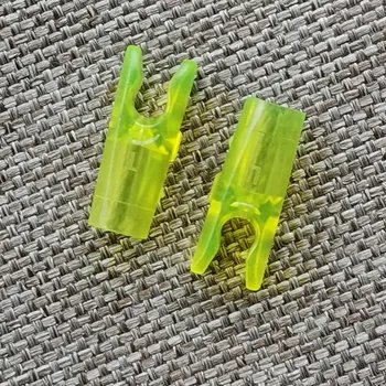 60pcs DIY Plastmasas Bultiņas Pin Nocks Izmērs L ID4.2mm ID6.2 mm 3.2 mm Bultiņas Vārpsta, Loka šaušana Piederumu