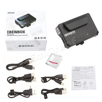 INKEE Benbox Mini Video Raidītājs Bezvadu 2.4 G/5G Ierīces Video Attēlu Raidītājs DSLR/IOS (iPhone/iPad /Android Tālrunis