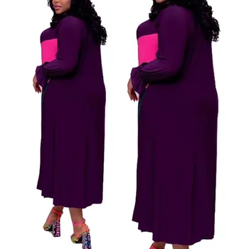 Pavasara Rudens Dashiki Puse Sen Maxi Kleita Tradicionālo Āfrikas Apģērbu Āfrikas Kroku Kleita Ankara Kleitas, Sieviešu Apģērbi