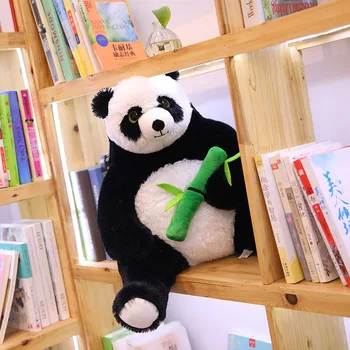 Nooer 50cm Bamboo Panda Plīša Rotaļlietas, Meitene, Zēns Pildījumu Rotaļlieta Dzīvnieku Plīša Lelle Lasījumā Spilvens Bērniem Spilveni Dzimšanas dienas Dāvana