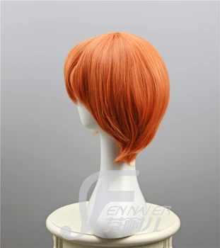 Japāņu Anime PATĪK DZĪVOT Rin Hoshizora cosplay parūka Rin Hoshizora lomu spēlē apelsīnu īsi mati parūka kostīmi