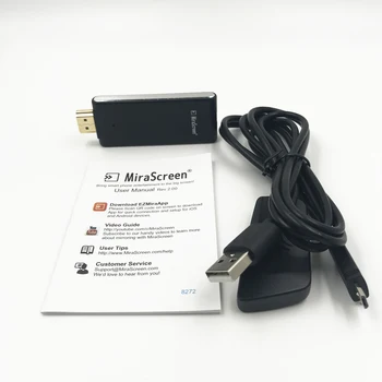 Mirascreen D2 TV stick 5G 4K anycast miracast bezvadu uztvērēja displeja dongle miracast airplay dlna 5G TV Stick