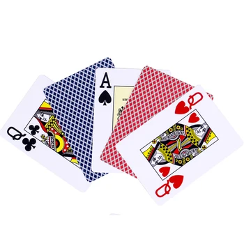 2 GAB./DAUDZ NAV.828 Texas Hold ' em Big Vārdiem Plastmasas Spēļu Kārtis, Ūdensizturīgs Zelta Paketes Pokera Kluba Kartes