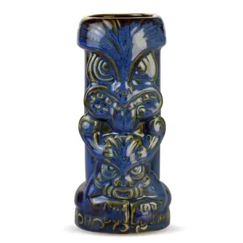 Pūce Formas Tiki Keramikas Krūze Kausa Karstā Pārdošanas Alus Kausa Kafijas Krūze Tiki Kausa Keramikas Amatniecība