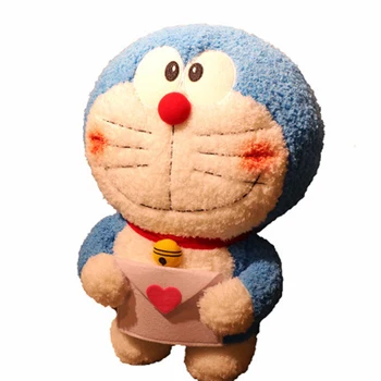 Mīksta plīša karikatūra dzīvnieku rotaļlietas Doraemon kaķis Plīša Lelle Plīša Rotaļlieta Lieliem Jingdang Kaķis multfilmas Bērniem meitene dzimšanas dienas dāvana