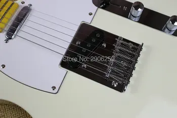 Rūpnīcas Tiešā tl ģitāra krēms baltā krāsā 52 versiju basswood ķermeņa kļavu kakla augstas kvalitātes bezmaksas piegāde noliktavā