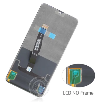 Original LCD HUAWEI P30 Lite LCD Displejs, Touch Screen ar Rāmi Digitizer Montāža Nova 4e LCD Nomaiņa MAR-LX1 LX2 AL01