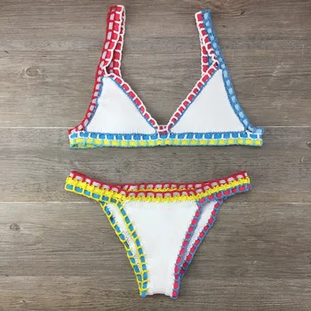 Tamborēšanas Peldkostīms Bikini Sieviešu Peldēšanas Tērps Sexy Pārsējs Brazīlijas Bikini 2020. Gadam Peldkostīmi Sieviešu peldkostīms Biquini 120