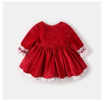 Sarkans Ziemassvētku tērps Baby Girl 