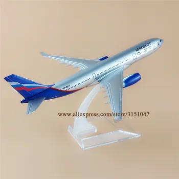 16cm Krievijas Gaisa Aeroflot krievijas Airbus A330 330 Airways Aviokompānijas Metālu Sakausējumu Lidmašīnas Modeļa Lidmašīnu Lējumiem Gaisa kuģa