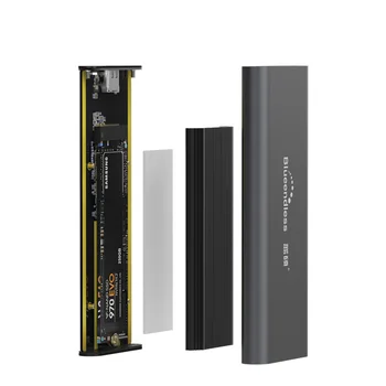 PCIE M. 2 NVME SSD Kameras Taustiņu M C Tipa USB 3.1 2240/2280 SSD Lietā Alumīnija 10Gbps Ārējā Kaste Cietā diska Gadījumā Klēpjdators