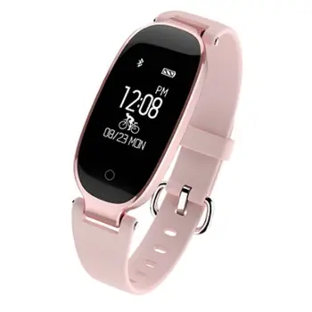 JINSERTA Bluetooth Ūdensizturīgs Smartwatch Sievietes, Dāmas Sirds ritma Monitors Fitnesa Tracker Dāmas Smart Skatīties Uz Android vai IOS