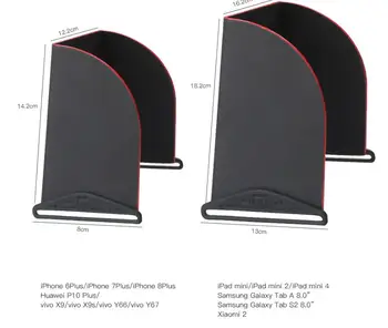 5.5 collu Monitors, Tablet Tālrunis Saules Pārsegs Tālvadības pults Saulessargs par DJI Mavic dzirksteles Dūkoņa Phantom