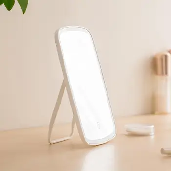 Sākotnējā Xiaomi Mijia LED Aplauzums Spogulis Saprātīga portatīvo darbvirsmas led light portatīvo salokāmo gaismas spogulis kopmītnē desktop