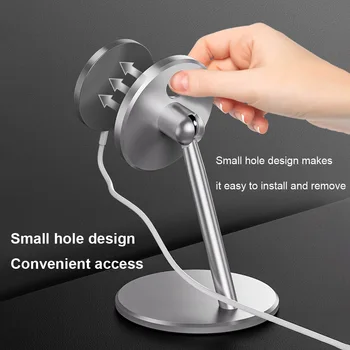 Magnētiskā Mobilā Tālruņa Uzlādes Bāzes Turētājs Darbvirsmas Tālruņa Turētājs Stāvēt iPhone 12 Pro Max Mini Magsafe Lādētājs, Turētājs