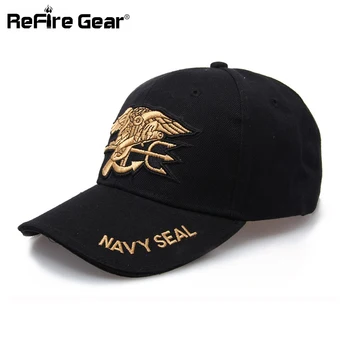Navy Seal Armijas Beisbola Cepure Vīriešiem Gadījuma Taktiskās Militar Karavīrs Snapback Cepures Regulējams Modes Ceļojumu Velosipēdu Saule Unisex Cepure