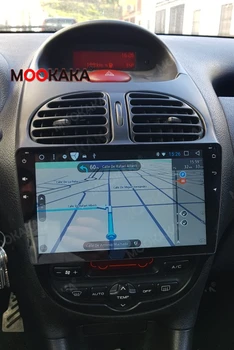 Android 10.0 64GB PX6 Auto Multimedia Player Peugeot 206 2000-2016 GPS Navigācija, Radio, DVD Atskaņotāju, Auto Stereo Galvas Vienības DSP