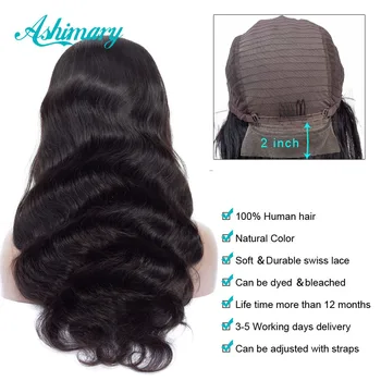 Ashimary 6x6 Mežģīnes Slēgšanas Parūkas Brazīlijas Ķermeņa Vilnis Slēgšanas Parūka Remy Human Hair Mežģīnes Parūkas Dabas Aukla Augsts Rādītājs
