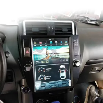 PX6 Tesla stils Android 9.0 Auto GPS Navigācijas TOYOTA LAND CRUISER prado 2010. - 2013. gadam galvas vienības multivides radio, magnetofons