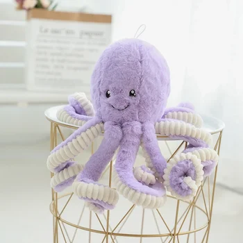 40-80cm Radošo Gudrs Astoņkāji Plīša Rotaļlietas Astoņkāji Vaļu Lellēm, Plīša Pildījumu Rotaļlieta Maziem Kulons Jūras Dzīvnieku Rotaļlietas Bērniem, Bērnu Dāvanas