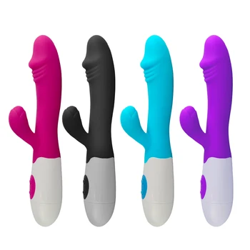 7 Ātruma G Spot Vibrators sievietēm Dildo Seksa rotaļlieta, Trušu Vibrators Maksts Klitora massager Sieviešu Masturbator Seksa Rotaļlietas Sievietēm