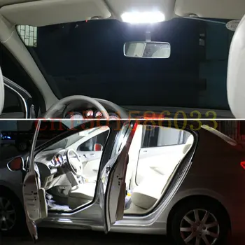 Auto Led Lasīšanas Gaismas 2011. gada Mitsubishi Galant Dome Kartes Bagāžnieka Cimdiem Licences Plāksnes Gaismas 6pc