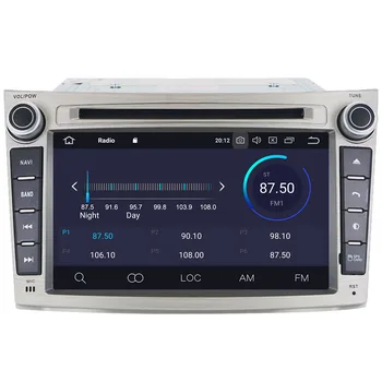 Auto Multimedia Player Par Subaru Legacy Outback Android Radio Kasešu Diktofonu, 2009 - DVD GPS Navi Galvas Vienības autoradio