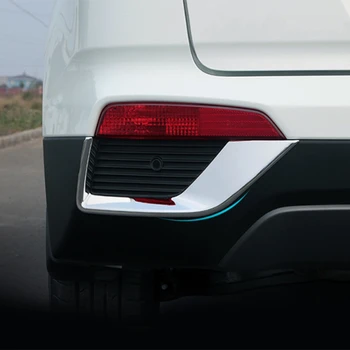 Par Hyundai Creta Ix25 Piederumi, Aizmugurējie Miglas Lukturi nosedzošais Rāmis Melns, Abs Chrome Ārējo apdari 2017 2018 2019