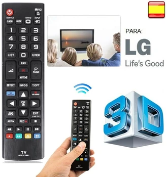 Mando a distancia LG para LCD LED-4K SMART TV NAV REQUIERE PROGRAMACIÓN