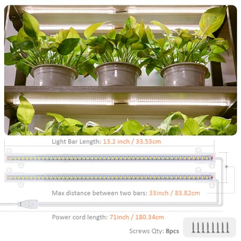 Pieaug Lampas, Taimera Funkcija USB Silti Balta Phytolamp Augiem Augt Telts Puķu Sēklas Hidroponiskas Led Augt Gaismas Pilna Spektra