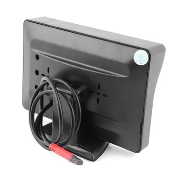 4.3 Collu Automašīnu Atpakaļskata Rezerves Kameru, Monitoru Sistēma ar LCD Displeju + Aizmugurē Atpakaļgaitas Parkošanās Kameru Komplekts Komplekts