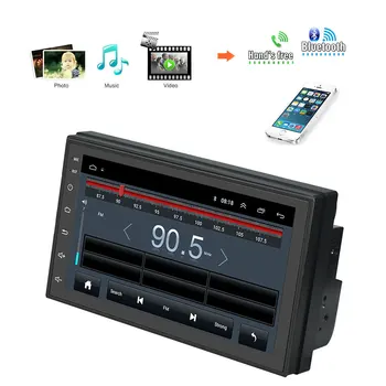 Auometo Auto Multimedia Player 2 din GPS Auto Radio Stereo 7