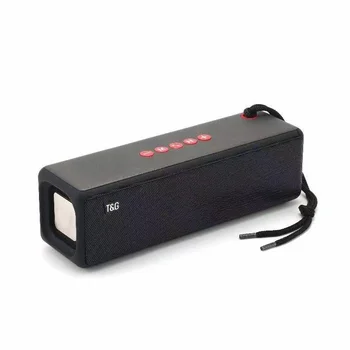10W Bluetooth Skaļruni, Bezvadu Pārnēsājamās Skaņas Lodziņā Ūdensizturīgs Stereo Kolonnas Soundbar ar Mikrofonu, FM Radio Bass Atbalsts, AUX TF USB