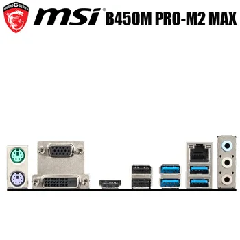 AM4 MSI B450M PRO-M2, MAX Pamatplates AM4 DDR4 AMD RYZEN 9 M. 2 Darbvirsmas MSI B450 Mainbaord AM4 HDMI-saderīgam AMD B450AM4 DDR4