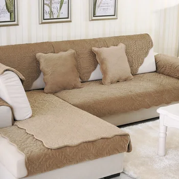 TUEDIO Amerikāņu mūsdienu stila būtību sofa cover plīša slipcovers par frekvencēs dīvāns četri gadalaiki 