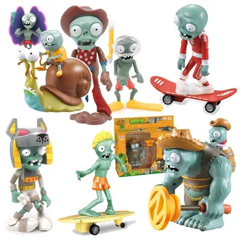 Jauni Augi Vs Zombies Pvc Rīcības Attēls Uzstādīt Kolekcionējamus Mini Attēls Modeli, Rotaļlietas, Dāvanas, Rotaļlietas Bērniem, Augstas Kvalitātes Brinquedos