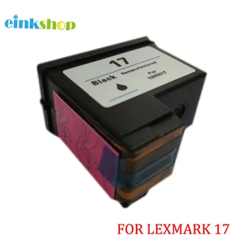 Einkshop Par Lexmark 17 Melnās Tintes Kārtridži Lexmark Z13 Z23 Z25 Z33 Z35 Z603 Z605 X75 X1150 Z515 Z615 par tintes kasetne