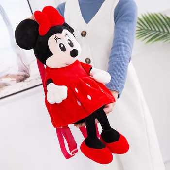 Disney Mickey mouse, Karikatūra bērnu soma skolu, bērnudārzu, bērnu pleca soma zēnu un meiteņu 1-5 gadus vecs, liela mugursoma