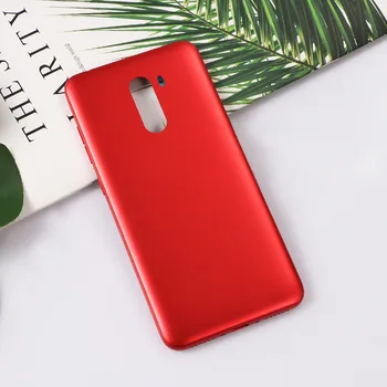 F 1 Aizmugurējo Vāciņu Xiaomi Pocophone F1 Poco Mājokļu Plastmasas Akumulatora Durvju Remonts Aizstāt Tālruņa Aizmugures Gadījumā + Logo Pogām