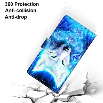 IPhone SE 2020 gadījumā āda flip cover iphone 11 pro xs max xr-x xs 6s 6 7 8 gadījumos magnētiskās seifs krāsotas telefonu gadījumā