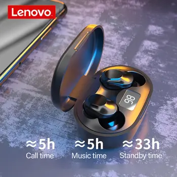 Lenovo XT91 TWS Bezvadu Austiņas ūdensizturīgs Bluetooth 5.0 Earbuds 300mAh Akumulators Saprātīga Troksnis IOS Android Tālrunis QT81