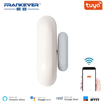 FrankEver Smart Home Security Wifi Durvju Sensors, Logu Sensors Tuya Smart Dzīves APP Saderīgu