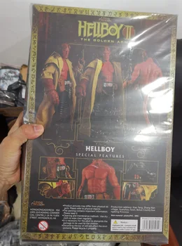 Karstā Rotaļlietas Hellboy Velns HT 1/6 Mēroga Goloden Armijas PVC Rīcības Attēls Modelis Rotaļlietas