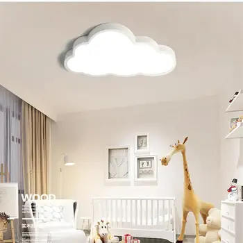 3colors Led Griestu lampas 36W LED Bērnu Guļamistaba Karikatūra Mākoņa Formu Griestu Lampa 220V Nav Dimming, lai Guļamistaba, Dzīvojamā Istaba