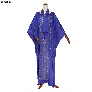 5 Krāsas Āfrikas Kleitas, Sievietēm, Plus Lieluma Dashiki Dimanta Pērlītes Āfrikas Drēbes Abaya Dubaija Musulmaņu Kleitu, Tērpu Āfrikas Kleita